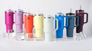 Quencher H2.0 Flowstate Stainless Steel Vacuum Insulated Tumbler with Lid and Straw for Water, Iced Tea or Coffee