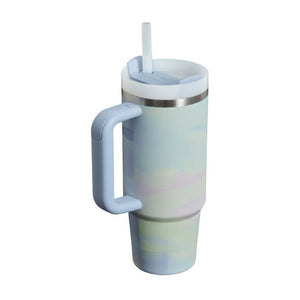 the CLEAN SLATE QUENCHER H2.0 FLOWSTATE™ TUMBLER | 30 Oz-Cool Serene Brushstroke