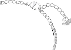 Infinity Twist Jewelry Collection, Bracelets & Necklaces, Rhodium & Rose Gold Tone Finish, Clear Crystals