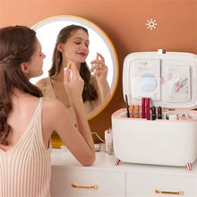 New Beauty Makeup Car Refrigerator Storage Cosmetics Mute